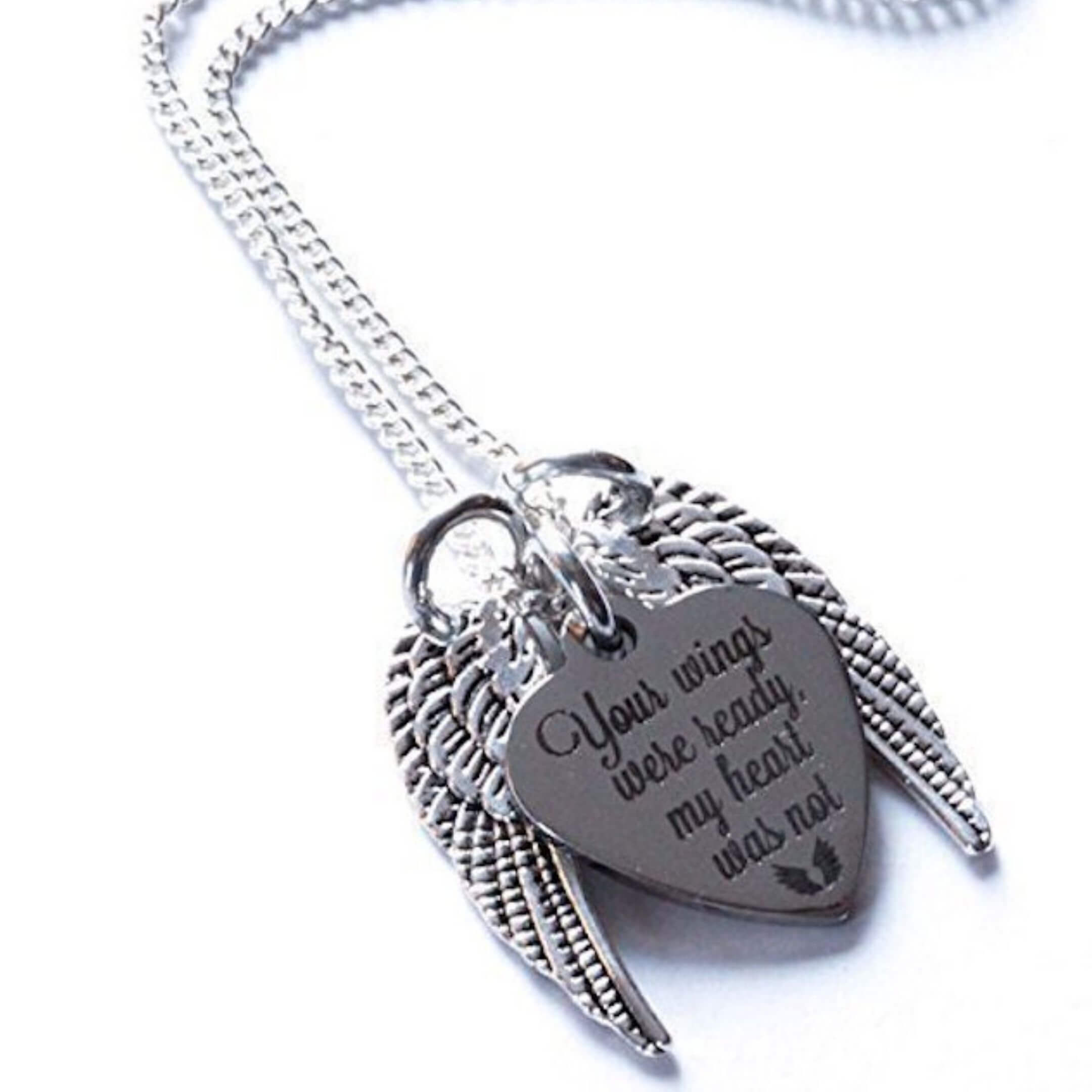 Your wings were ready on sale necklace